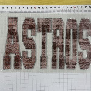 Houston Astros rhistone (5pcs)