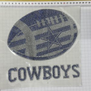 cowboys rhistone(5pcs)