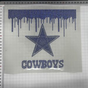 cowboys rhistone(5pcs)