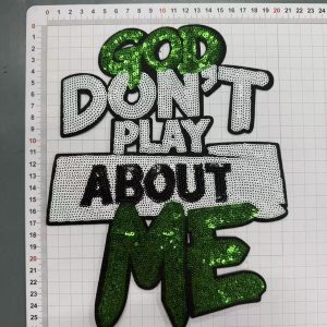 God don't play about me big patches