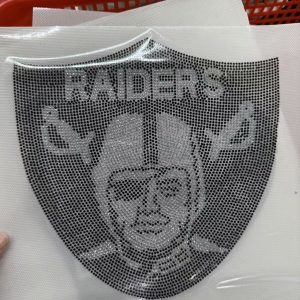 raiders rhistone (5pcs)