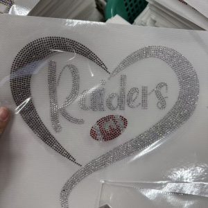 raiders rhistone (5pcs)