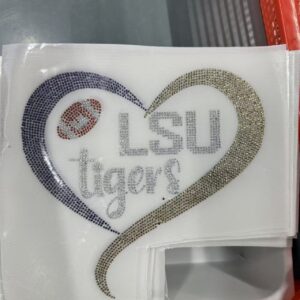 LSU rhistone (5pcs)