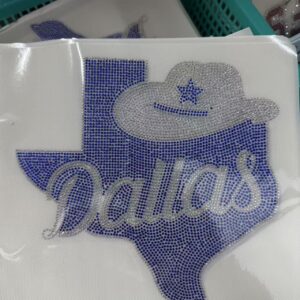 cowboys rhistone(5pcs)