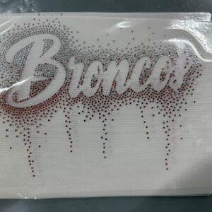 Broncos rhistone (5pcs)
