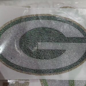 Green bay packers rhistone (5pcs)