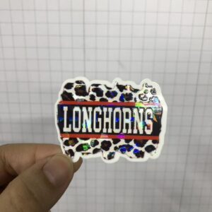Longhorn acrylic-5pcs