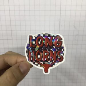 Longhorn acrylic-5pcs