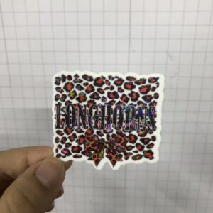 Longhorn acrylic-5pcs